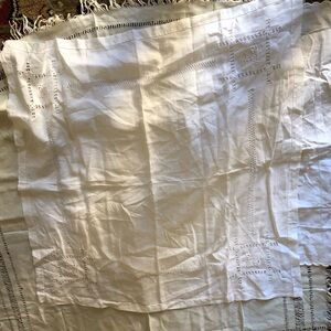 Vintage Cotton Tablecloth bundle 40”
